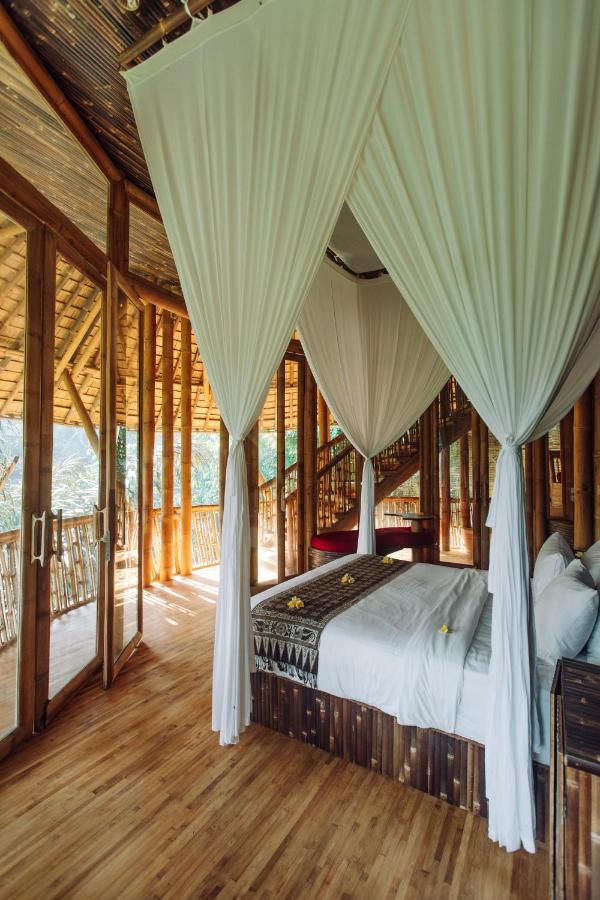 Temple House 3Bds Eco Bamboo House Pool River View Bringkit ภายนอก รูปภาพ