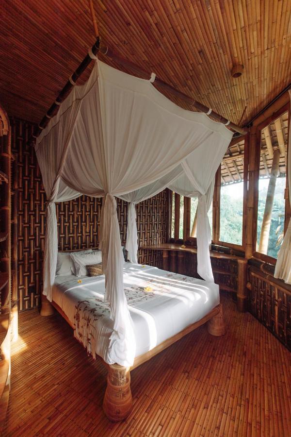 Temple House 3Bds Eco Bamboo House Pool River View Bringkit ภายนอก รูปภาพ