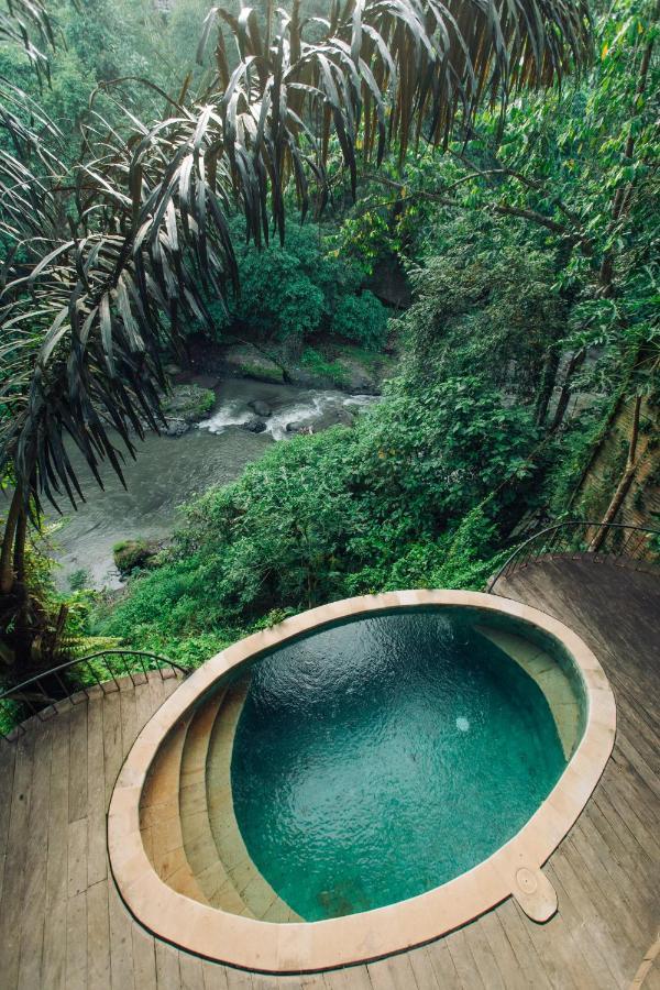 Temple House 3Bds Eco Bamboo House Pool River View Bringkit ภายนอก รูปภาพ
